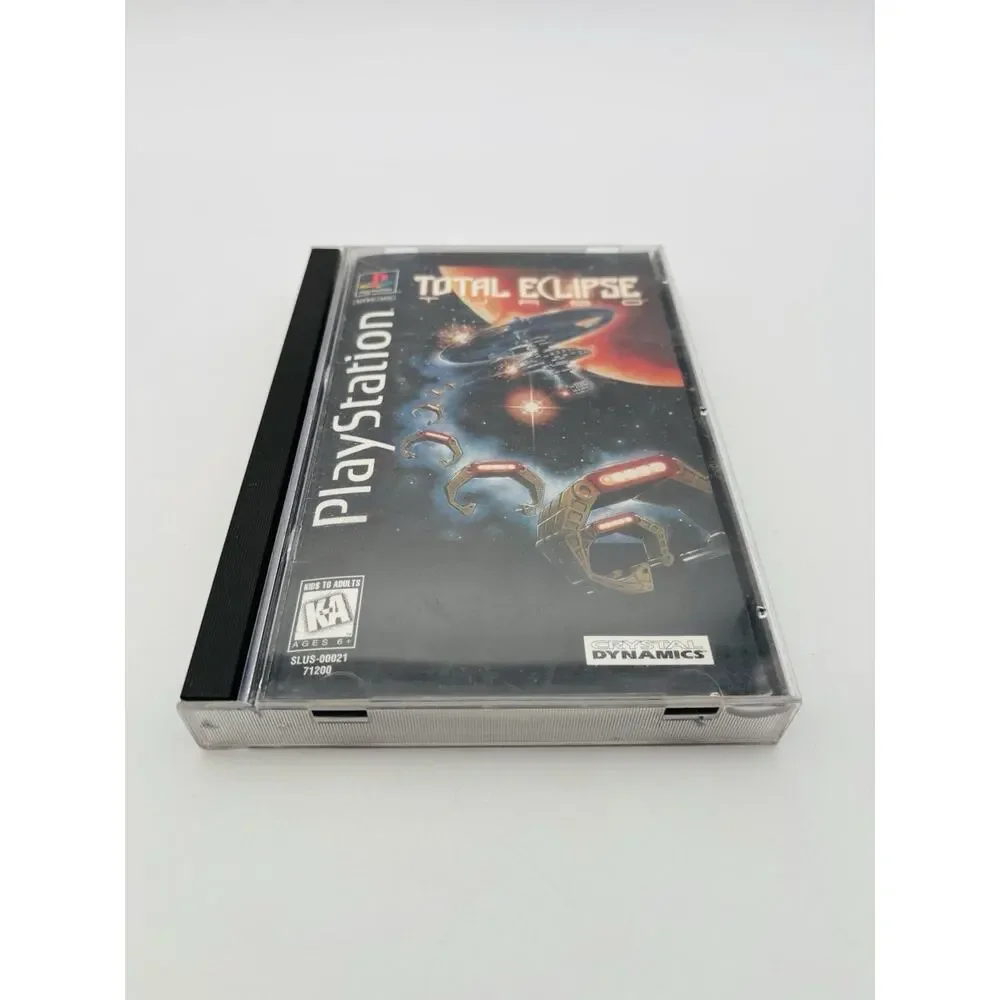 Total Eclipse Turbo CIB Longbox w/ Registration Card Sony PlayStation 1 VG